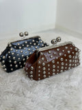 NOREA CRYSTAL CLUTCH – Braun
