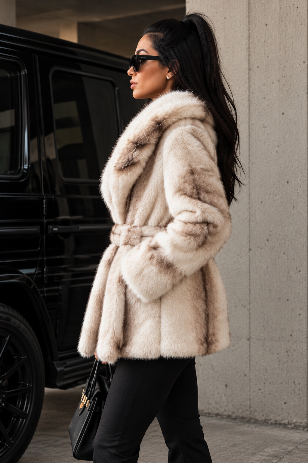 Aela Luxury Fur Coat