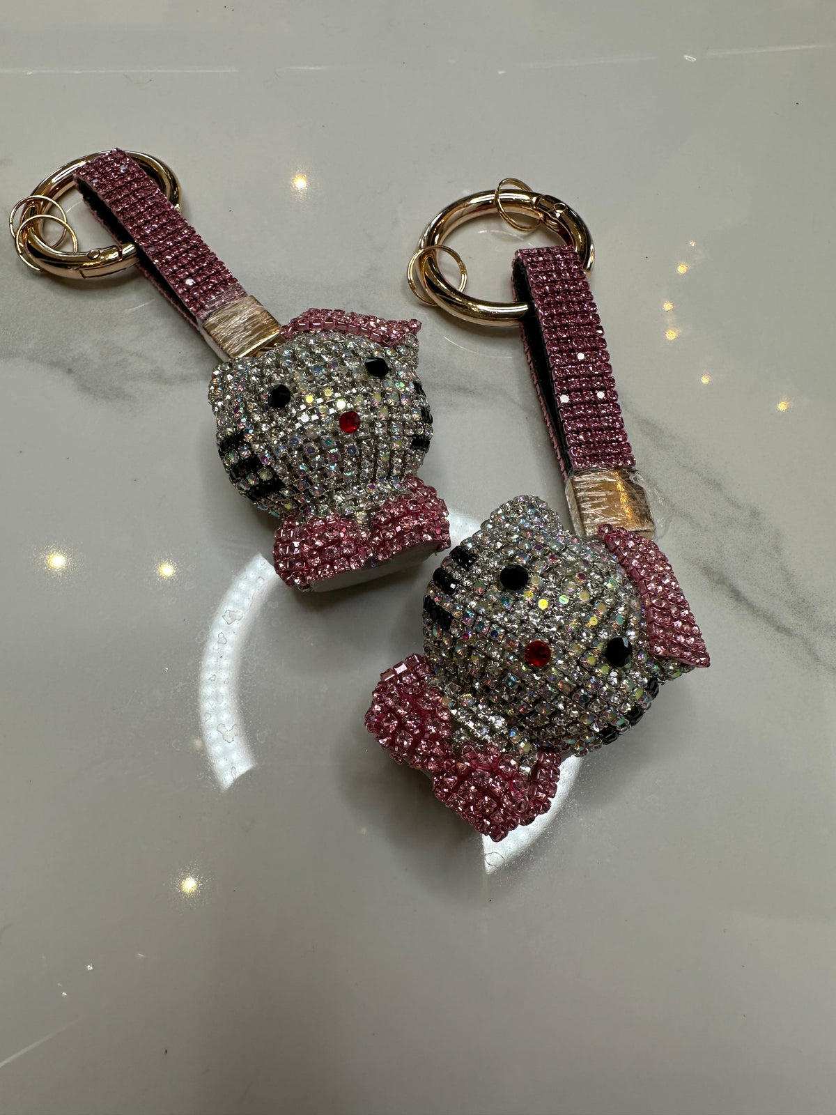 MILA PINK BAG CHARM