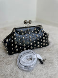 NOREA CRYSTAL CLUTCH – Schwarz