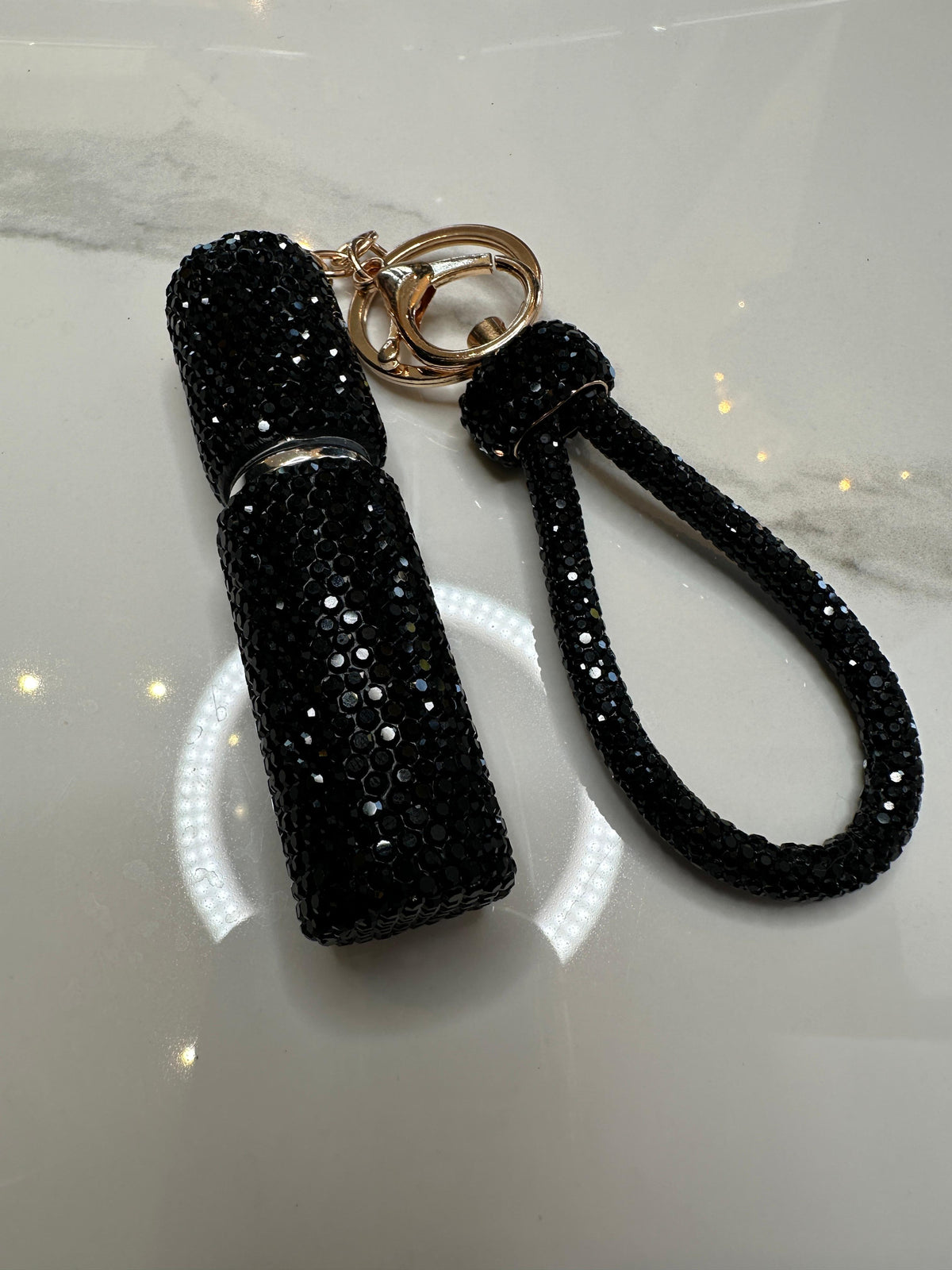 NOA BLACK GLITTER CHARM