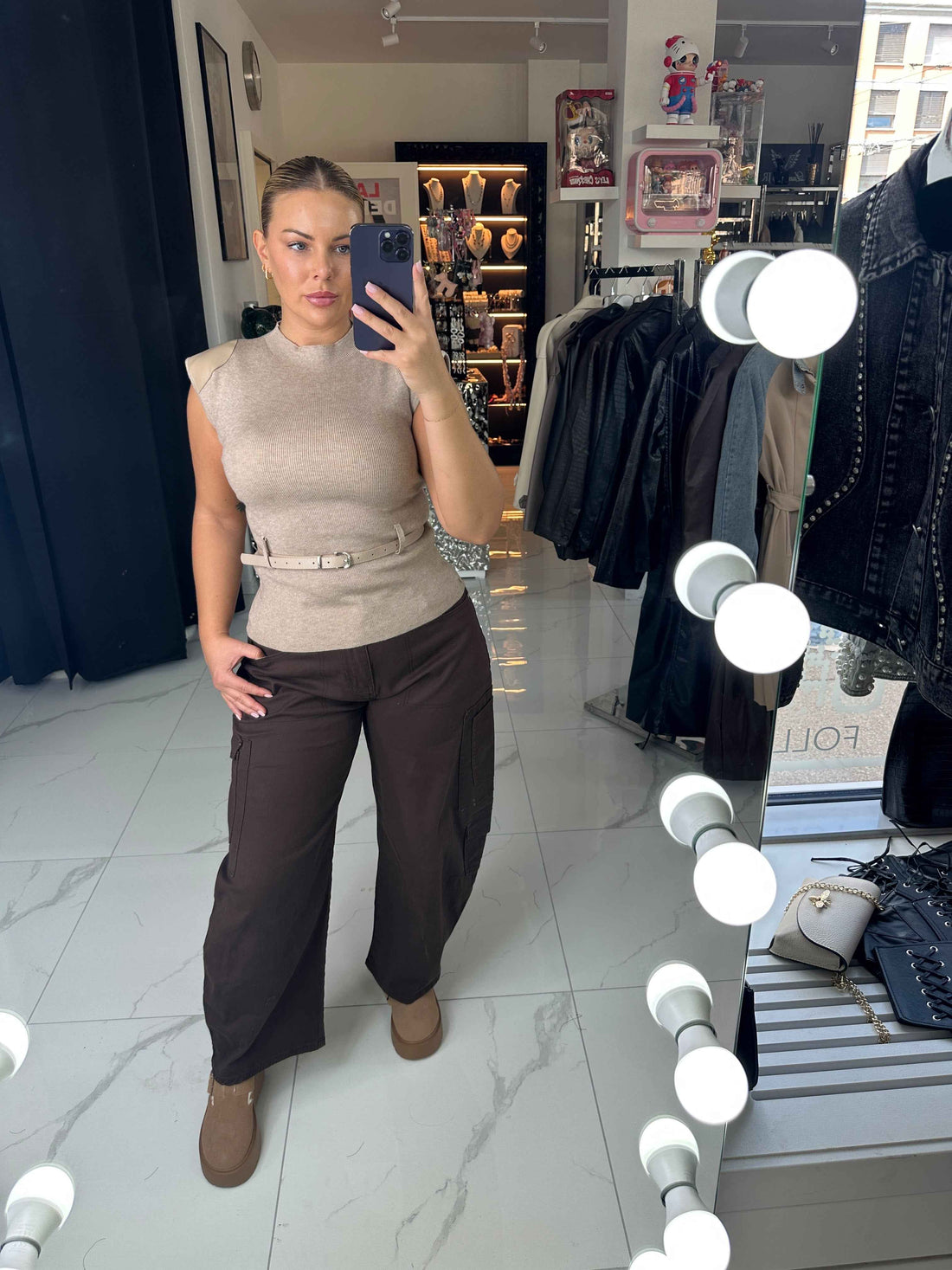 SELMA CARGO PANTS – Braun