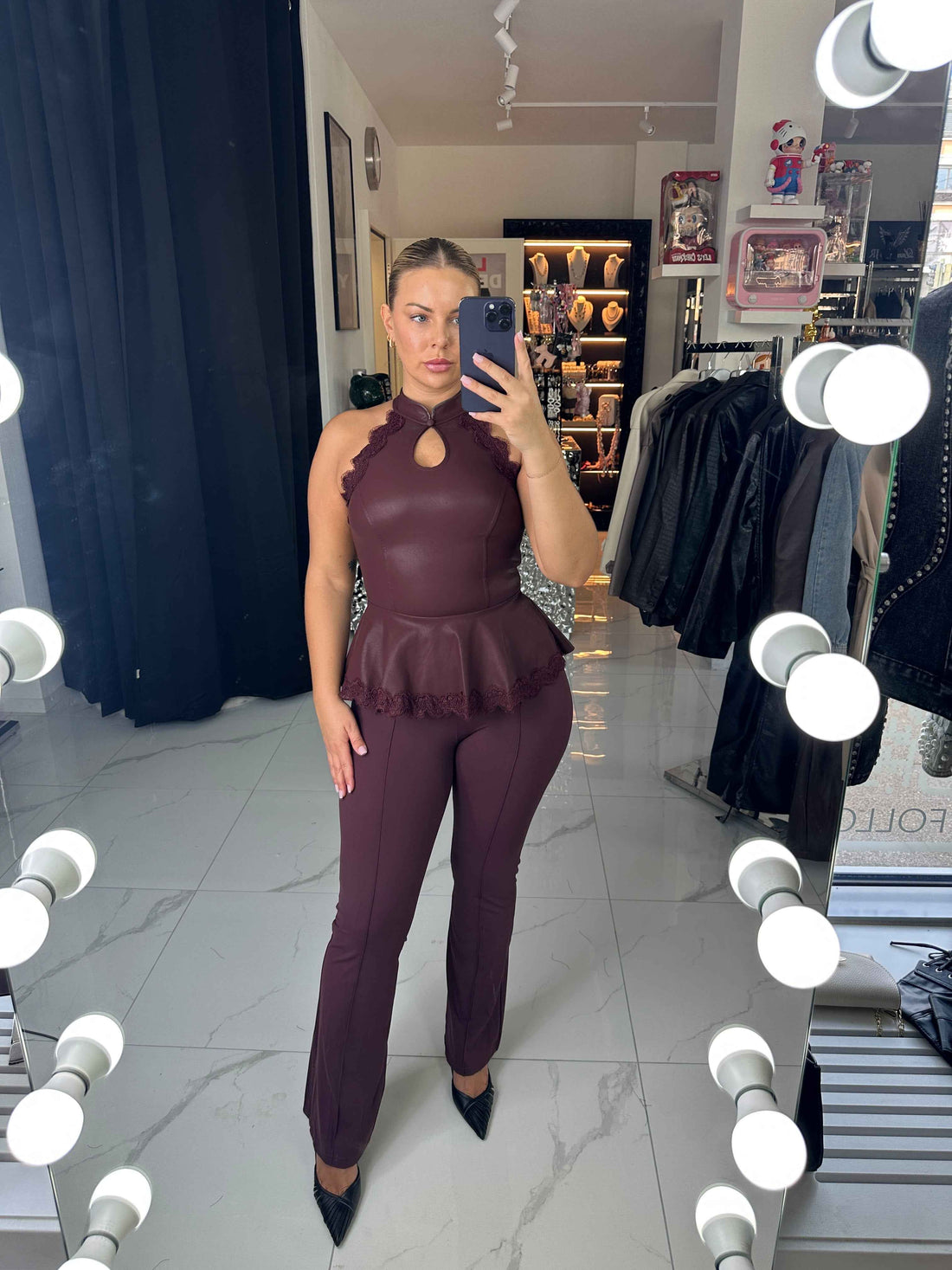 AMARIS Peplum Top