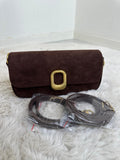 MIRELLA SUEDE BUCKLE BAG