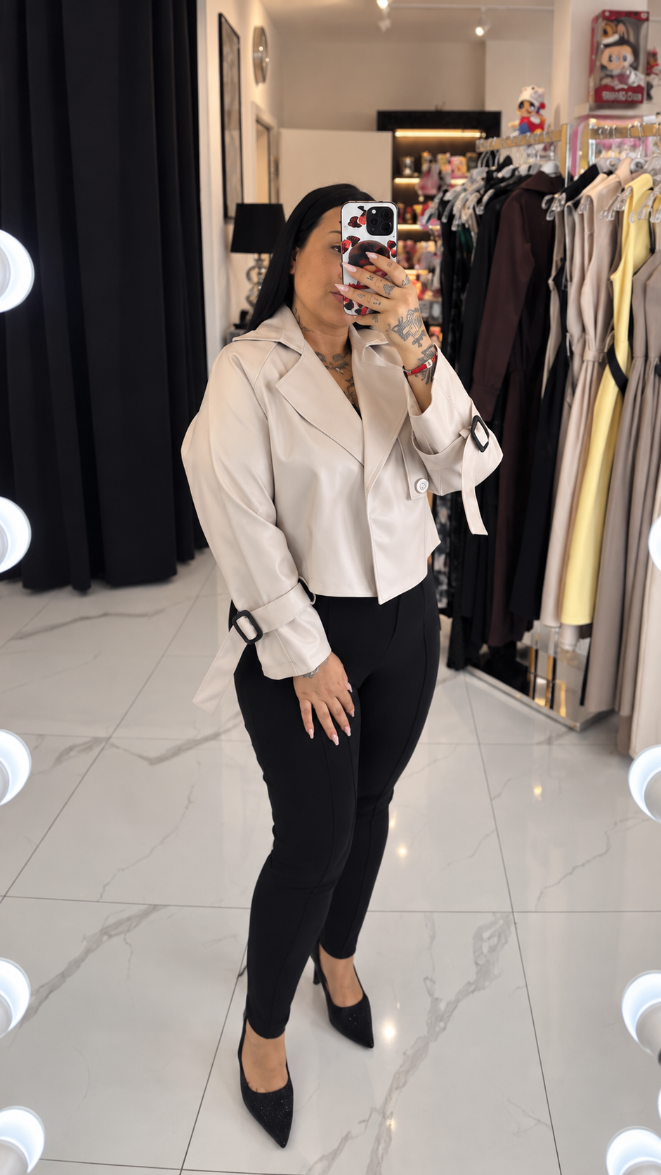 NOREA JACKET – Beige