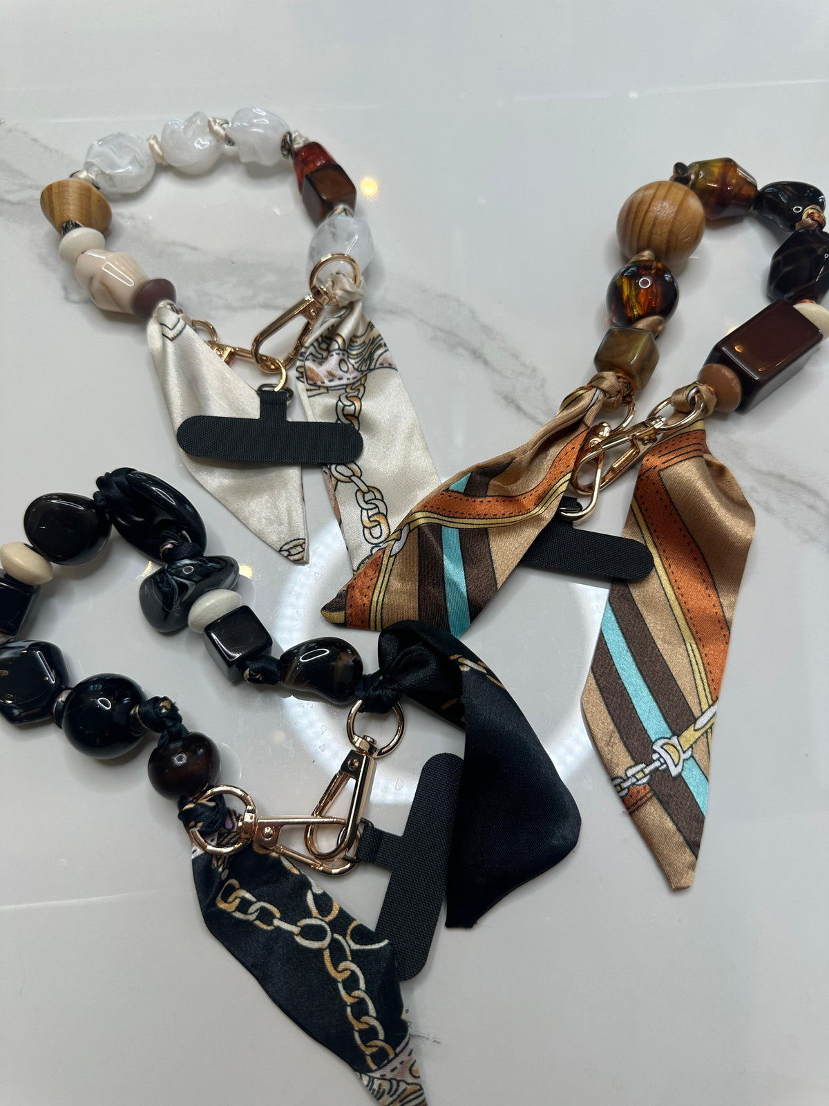 SIENA SCARF BAG CHARM