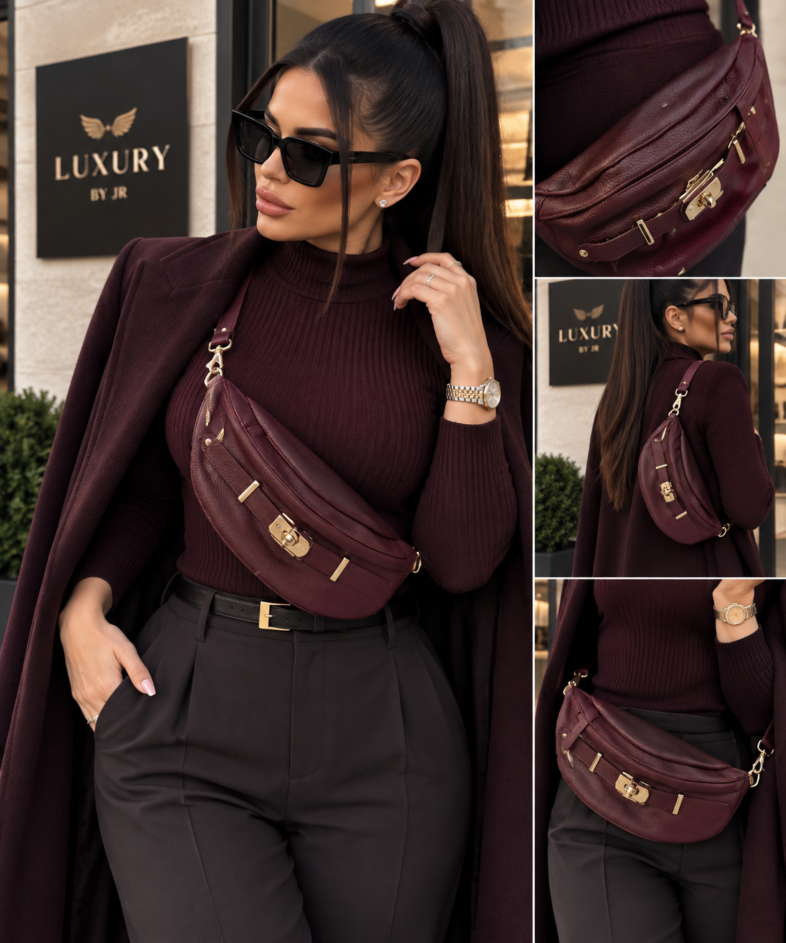 VANIA SUEDE TOP HANDLE BAG