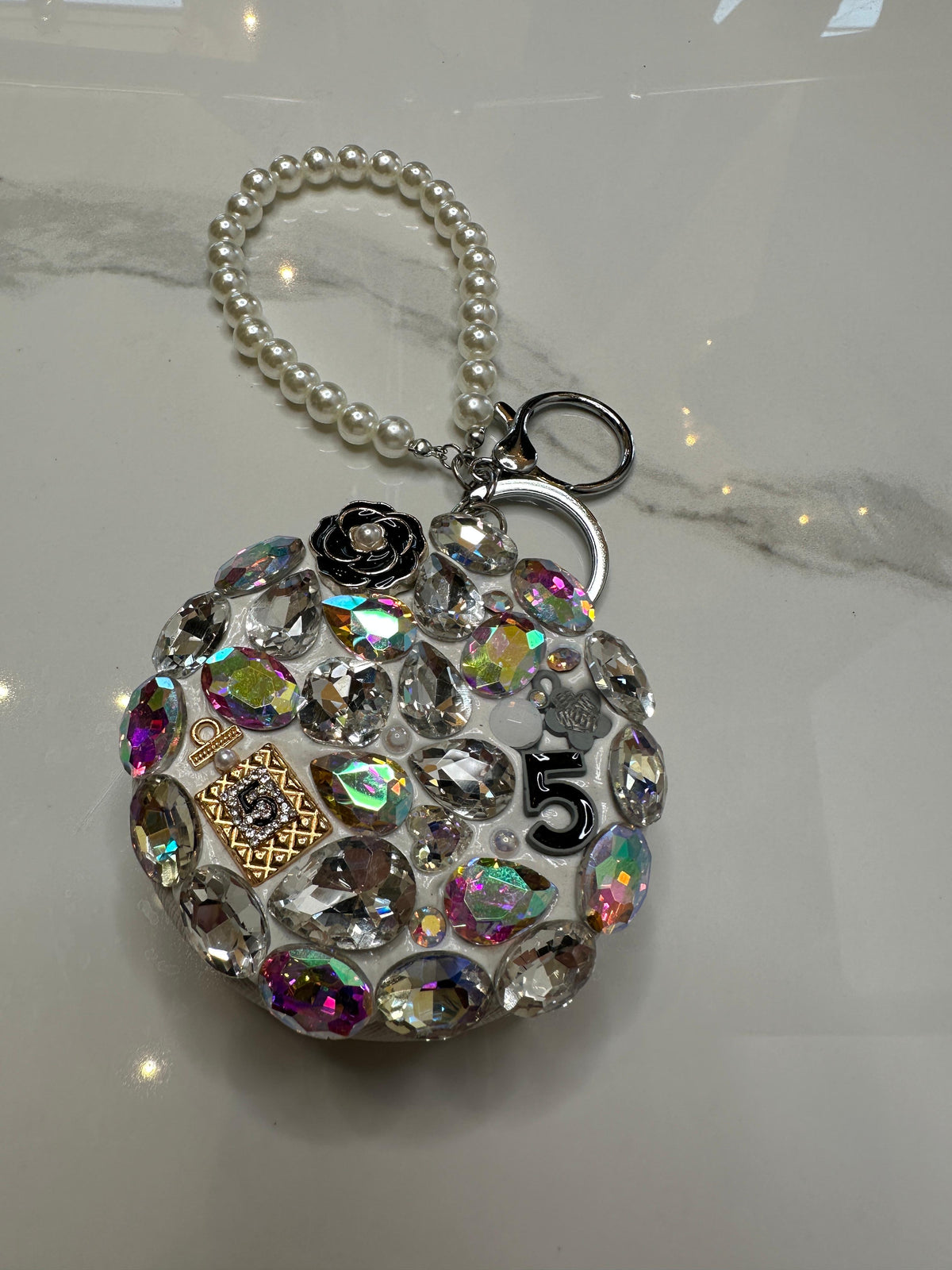 VIVI CRYSTAL BALL CHARM