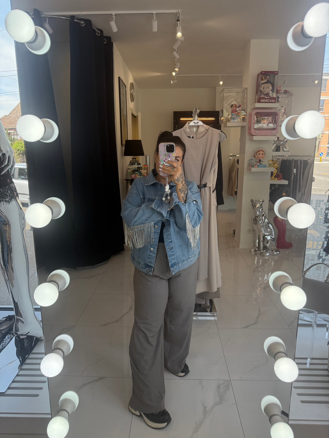 Glamy Jeans Jacket