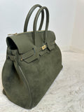 CASSIA SUEDE TOTE BAG