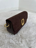 MIRELLA SUEDE BUCKLE BAG