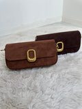MIRELLA SUEDE BUCKLE BAG
