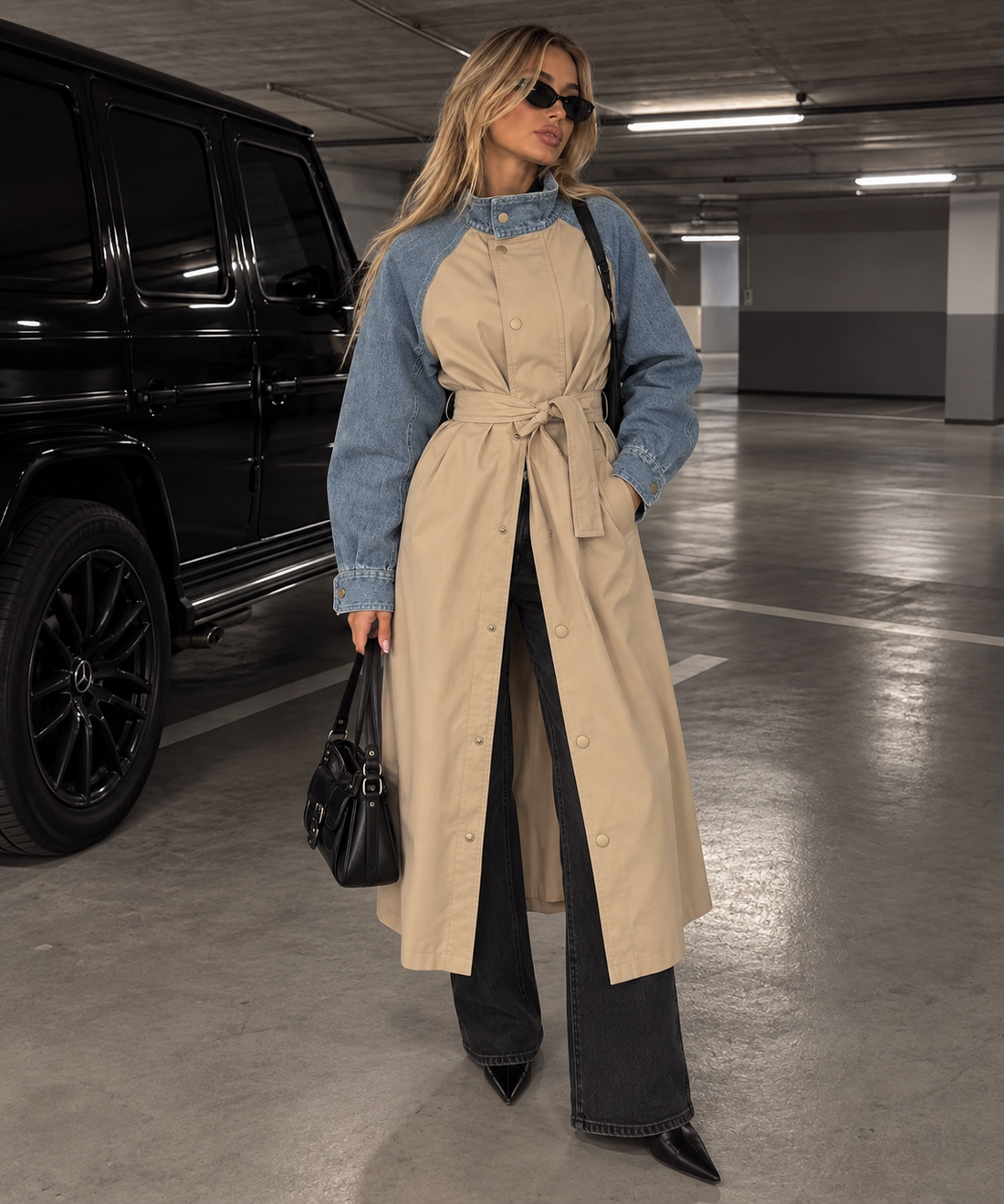 Trench Denim Jacket Amélie