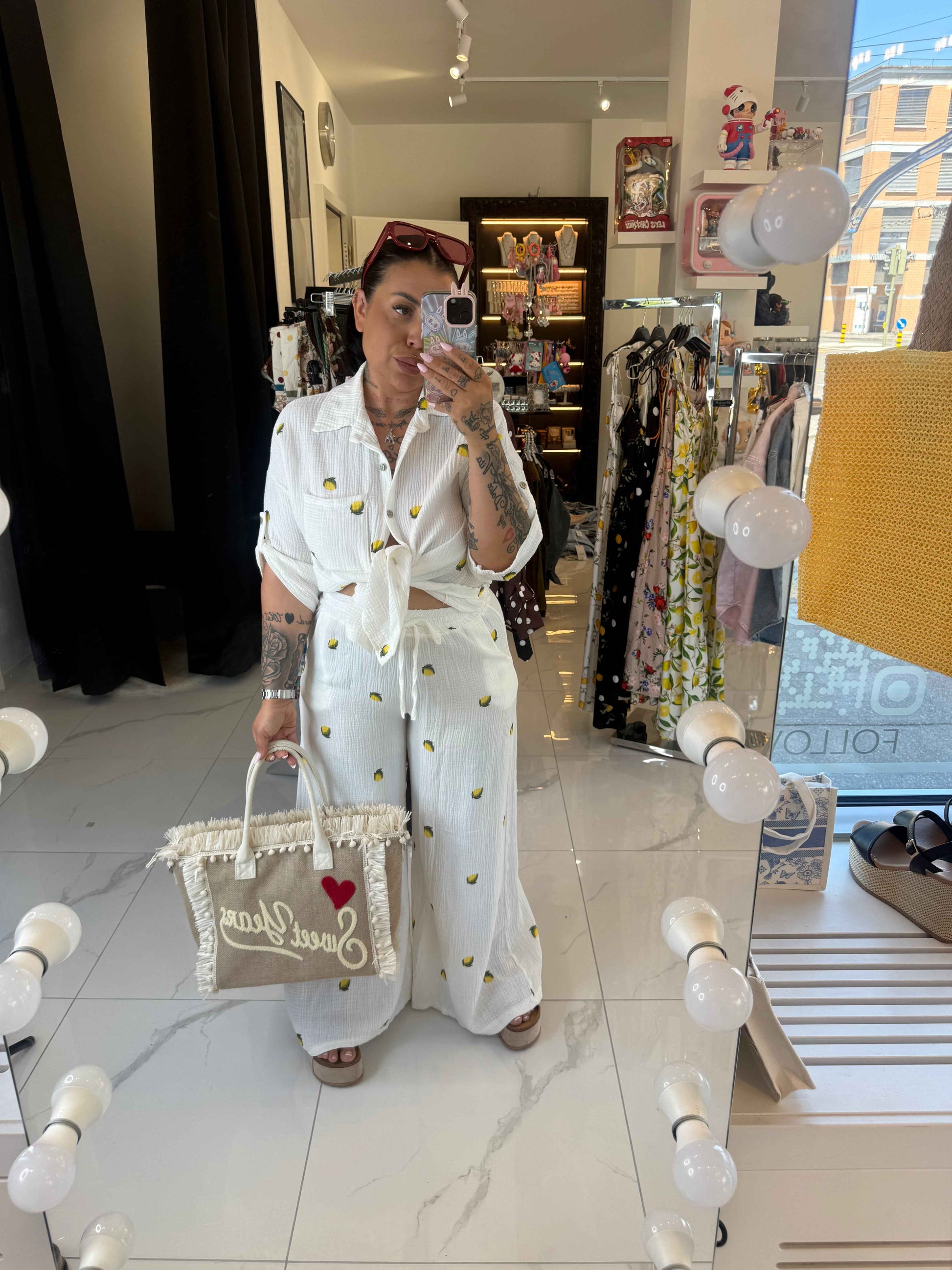 Lemon muslin
