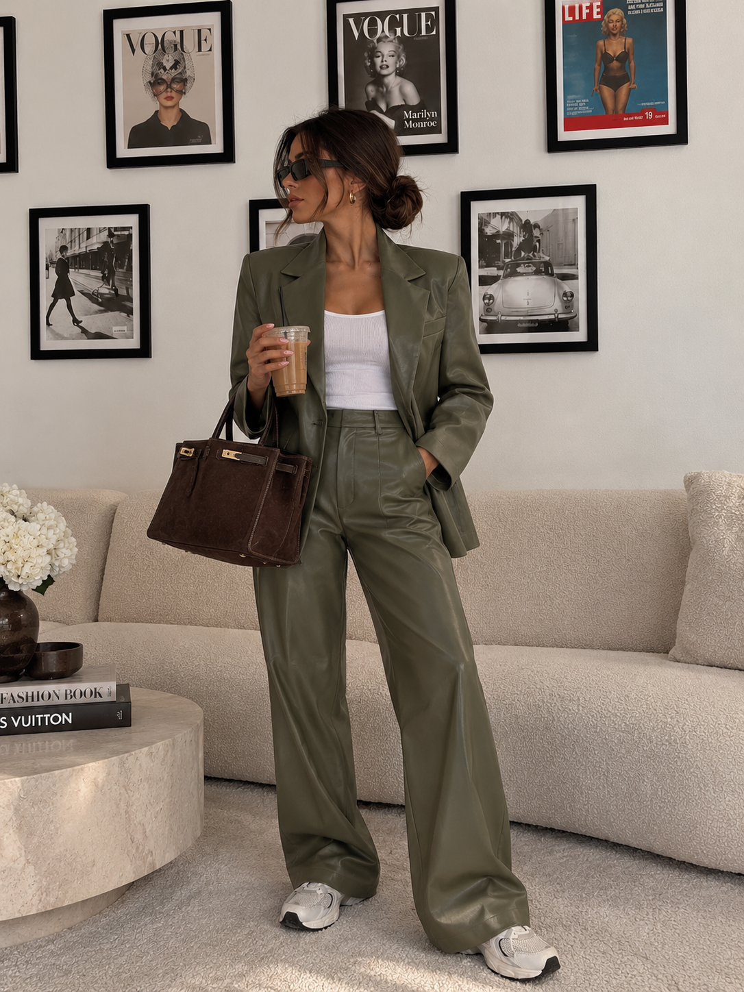 ZARIA OVERSIZED BLAZER – Olive