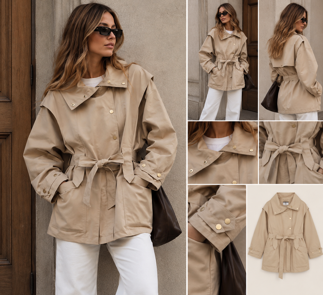 Milano Belted Utility Jacket