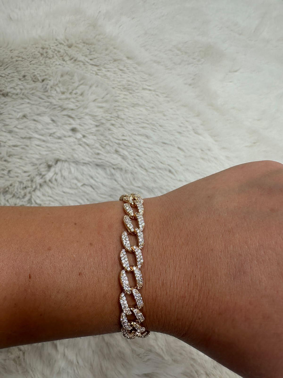 Silver Chain Armband