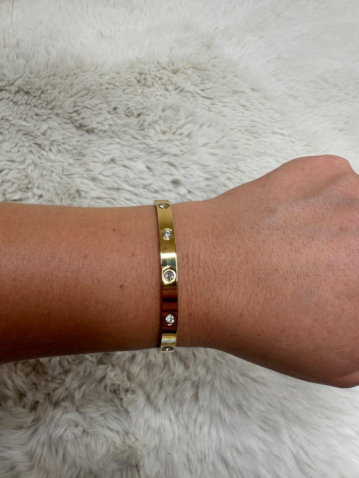 Amara Gold Armreif