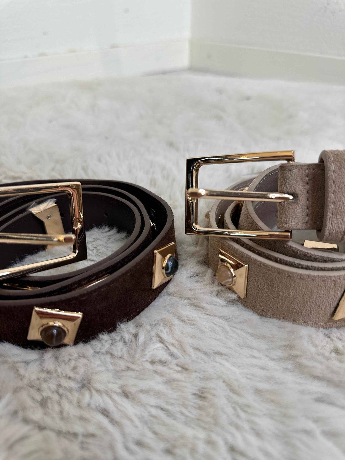 ALINA CLASSIC BELT – Beige