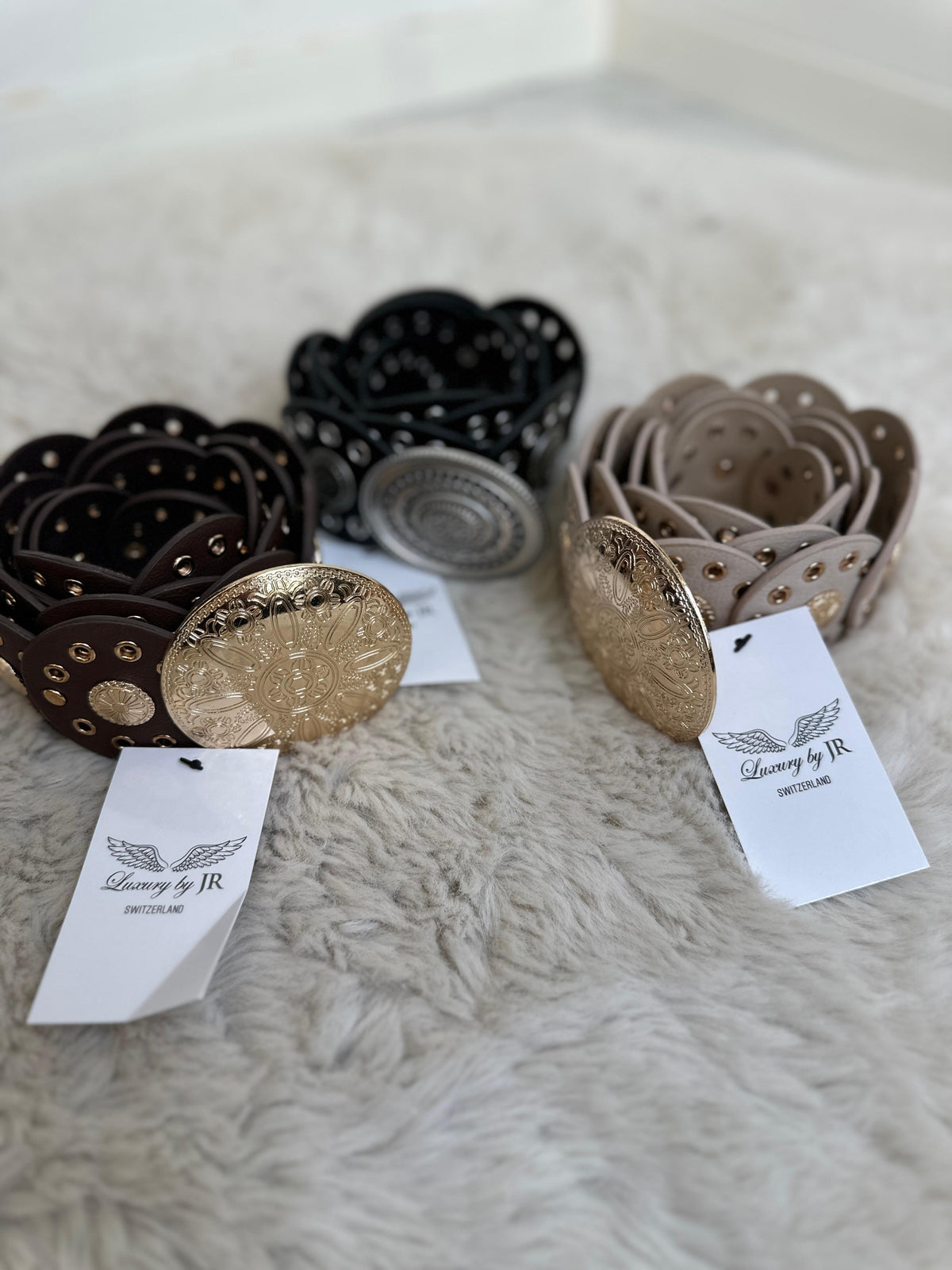 SINA ROUND BUCKLE BELT