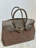 CASSIA SUEDE TOTE BAG