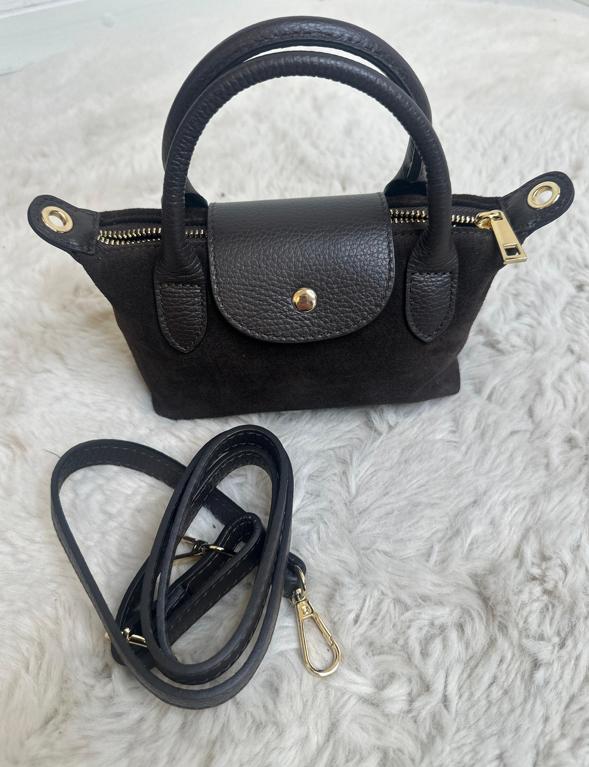 JUNA MINI HANDBAG – Schwarz