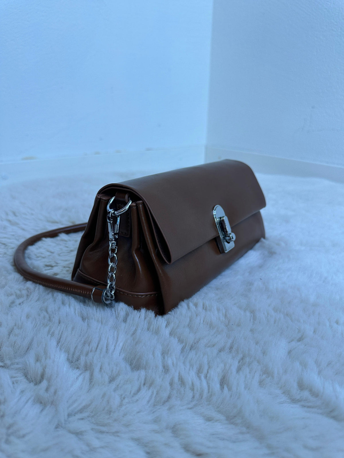 MIRELLA SUEDE BUCKLE BAG