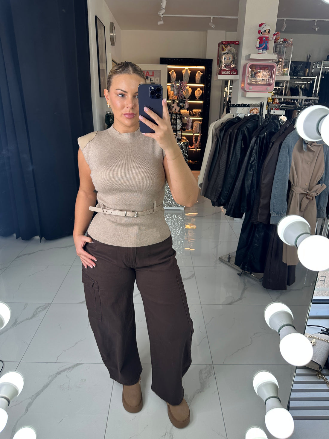 Nice Top – Beige