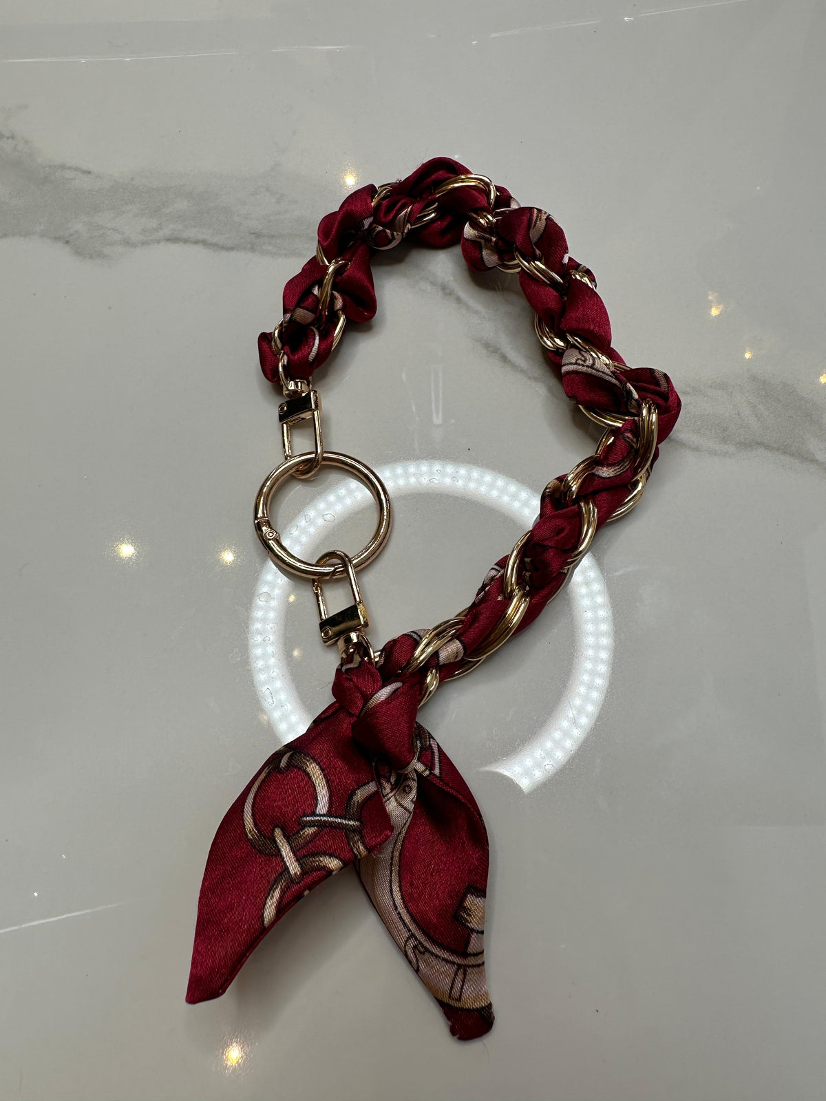 RUBY RED CHAIN CHARM