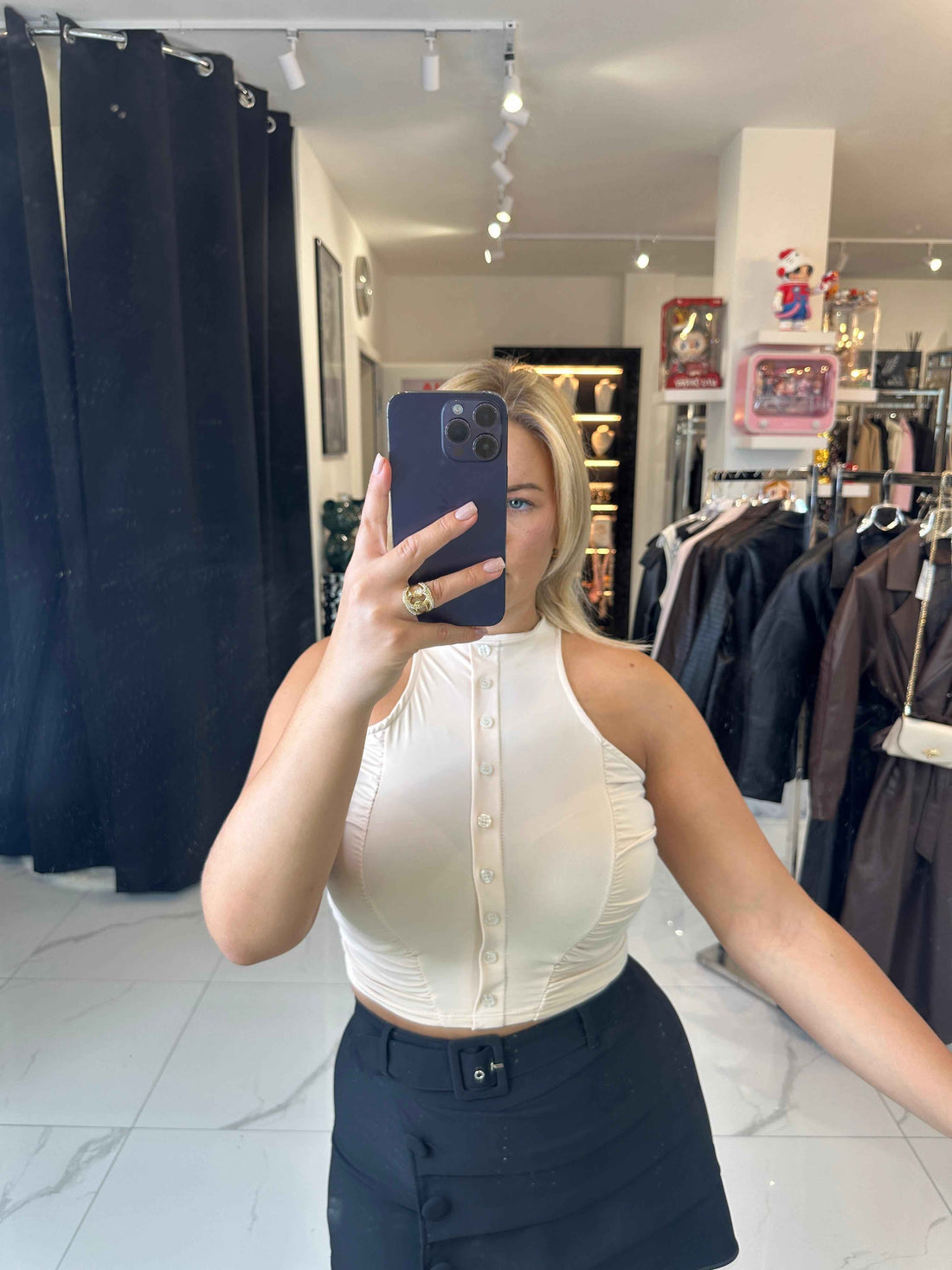 Verona Top – Weiß