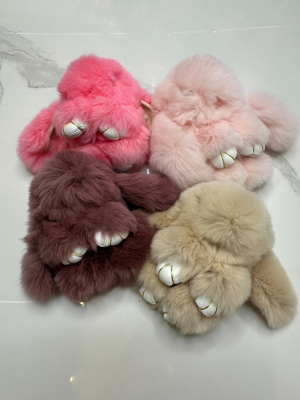 FLUFFY PLUSH BAG CHARM