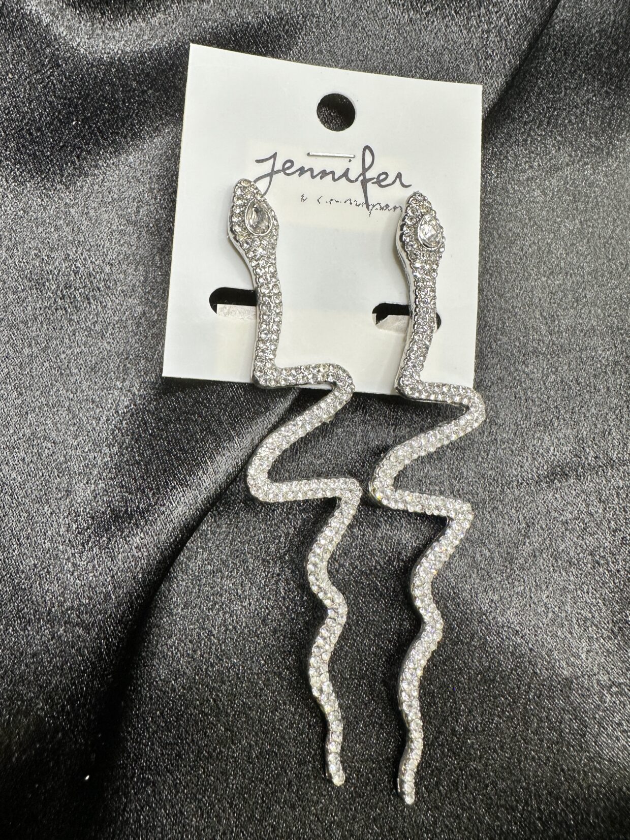 Earrings snake