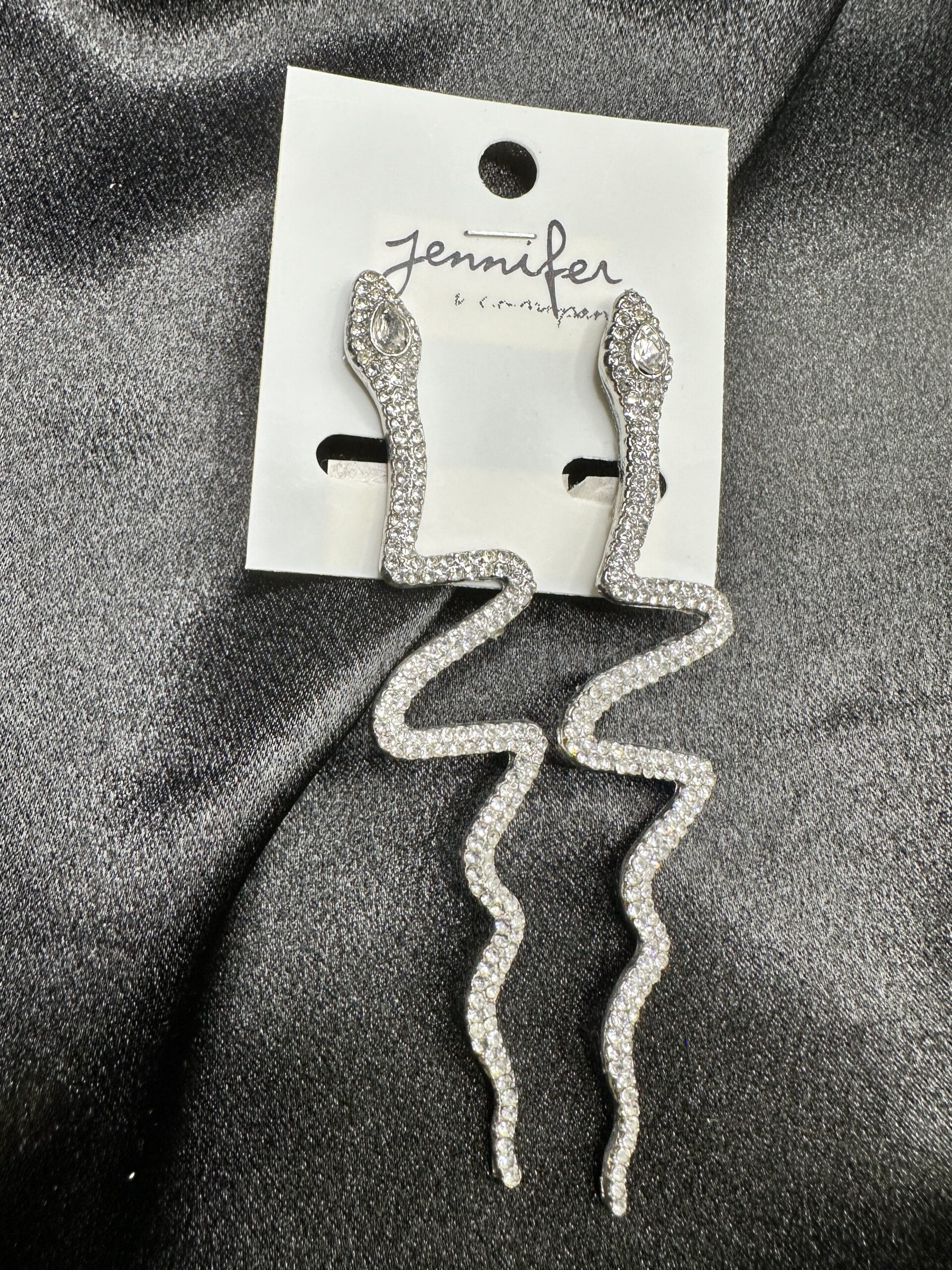Earrings snake