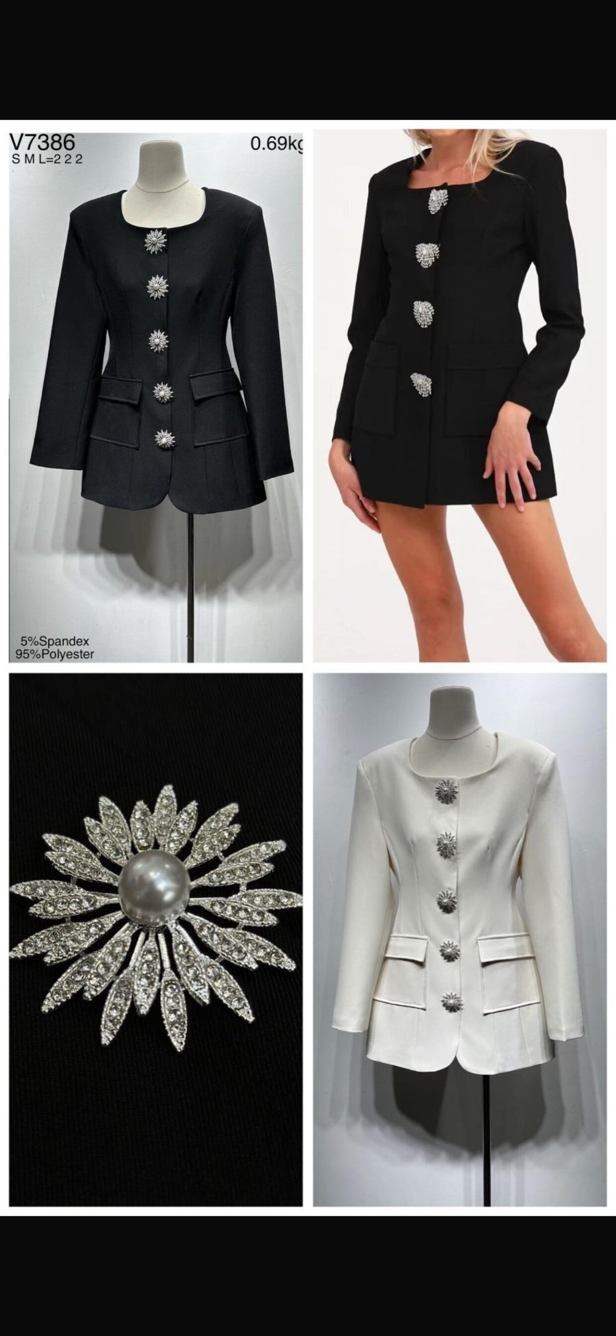 Luxury  Blazer Dress