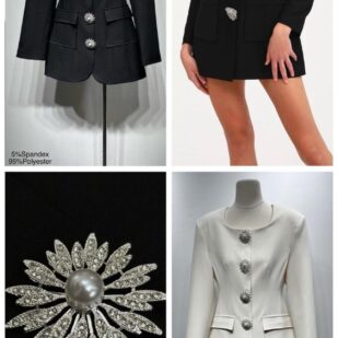 Luxury  Blazer Dress